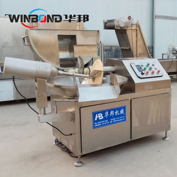 華邦大型全自動高速斬拌機